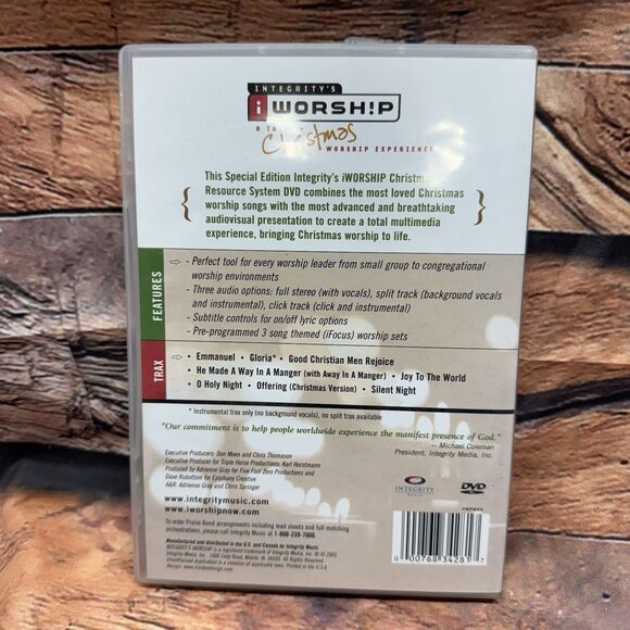 Integrity's iWorship Christmas A Total Worship Experience Resource System DVD - Picture 2 of 8